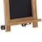 Flash Furniture Torched Wood Magnetic Tabletop/Hanging Chalkboard HFKHD-GDIS-CRE8-122315-GG - alternate 7